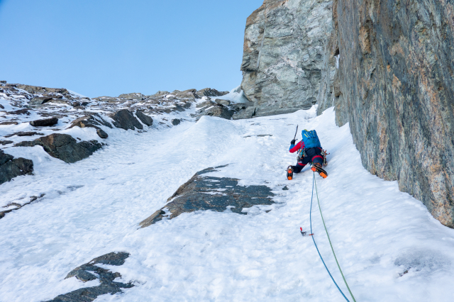 Vincent op de RocciaNera.